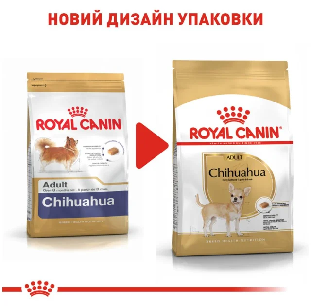 Сухий корм Royal Canin Chihuahua Adult для чихуахуа, 500 г